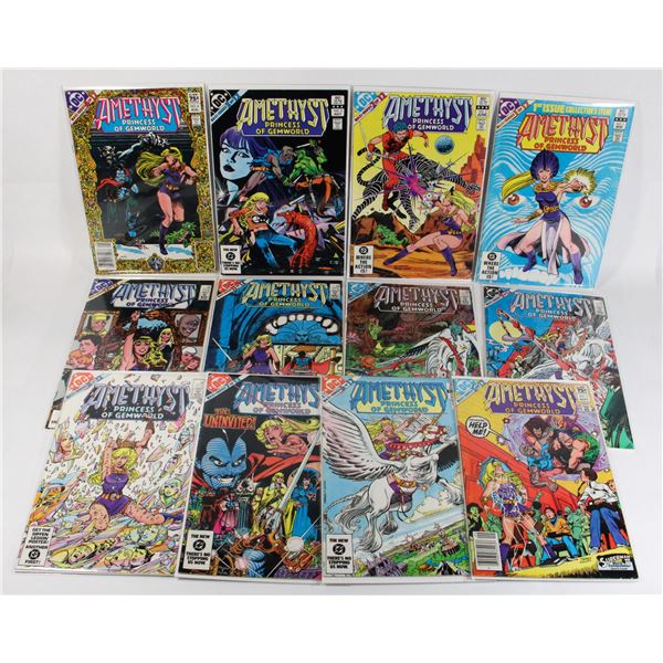 #1906 DC AMETHYST PRINCESS OF GEM WORLD #1-#12