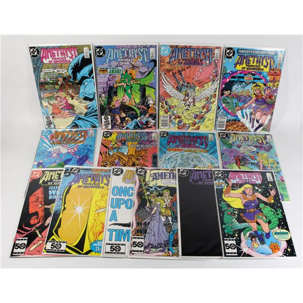 #1907 DC AMETHYST PRINCESS OF GEM WORLD #1-#14