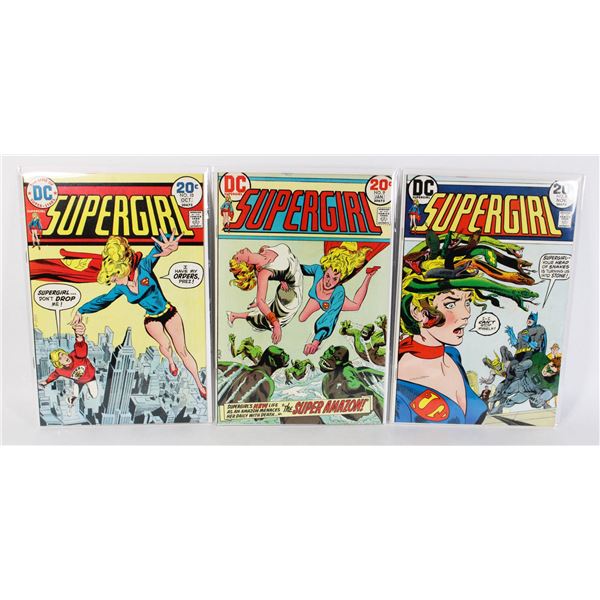 #1910 DC COMICS SUPERGIRL #8-#10 NOVEMBER 1973