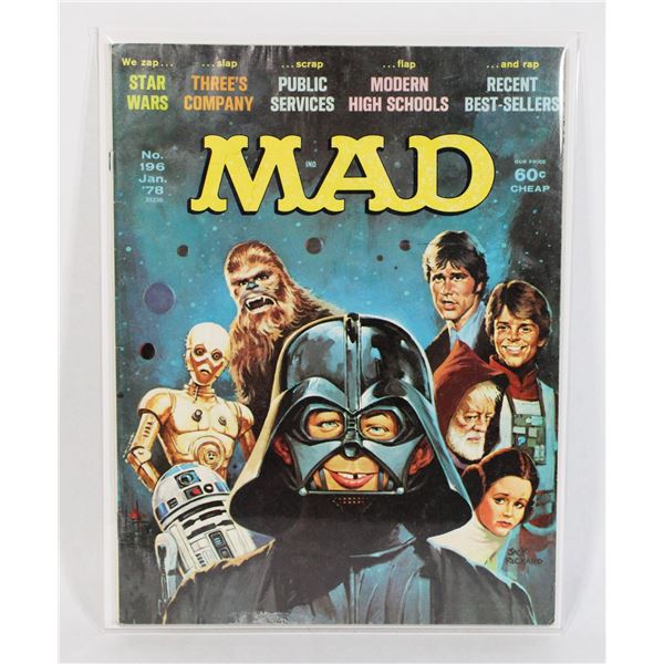 #1915 MAD MAGAZINE #196 STAR WARS JANUARY 1978
