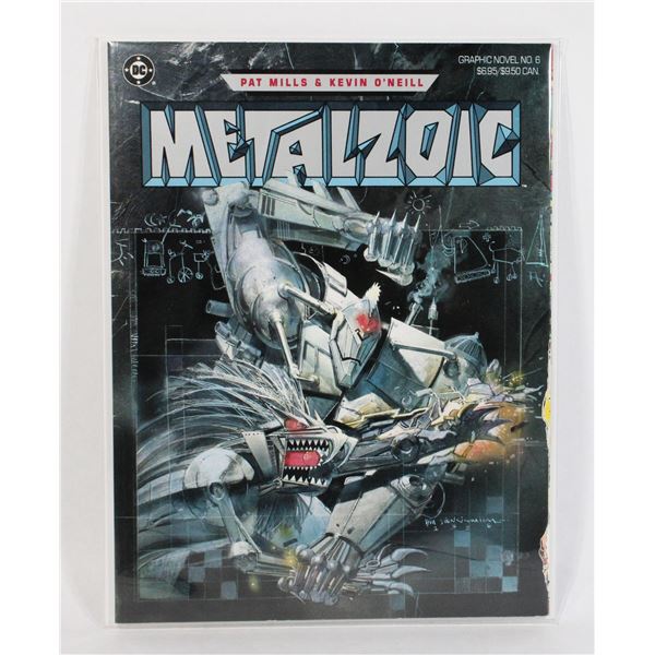 #1917 DC COMICS METALZOIC GRAPHIC NOVEL NO #6