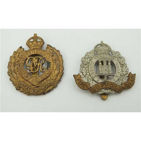 #613H WW1 ROYAL ENGINEERS +T HE SUFFOLK REGIMENT