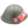 Image 1 : #566A TURKISH MILITARY POLICE M56/76 HELMET +DECAL