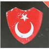 Image 6 : #566A TURKISH MILITARY POLICE M56/76 HELMET +DECAL