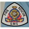 Image 2 : VINTAGE FIRE RESCUE EMS POLICE SHIRT INSIGNIA
