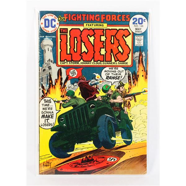 DC COMICS OUR FIGHTING FORCES  #148 MAY 1974