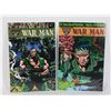 Image 1 : LOT OF COMICS EPIC COMIC WAR MAN PART 1 AND 2