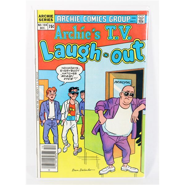 ARCHIES TV LAUGH-OUT #104 1985 MIAMI VICE