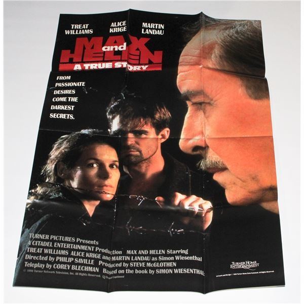 LOT OF 3 VINTAGE MOVIE POSTERS *PLEASE VIEW ALL PICTURES TO SEE WHAT IS INCLUDED