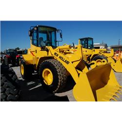 NEW HOLLAND LW130 S/N 551171 (01 YR) GP bucket, ECAB w/AC, 20.5R-25 tires, 1612 hours
