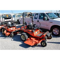 KUBOTA ZD28F RIDING MOWER, S/N 21349 3 cyl diesel, 28 hp, 72” deck, zero turn