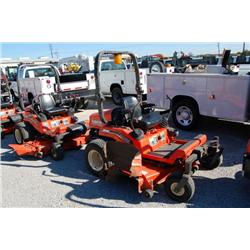 KUBOTA ZD28F RIDING MOWER, S/N 28158 3 cyl diesel, 28 hp, 72” deck, zero turn