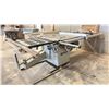 Image 1 : DELTA 10IN TABLE SAW W/ SLIDING GUIDE EXTENSION.