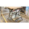 Image 3 : WORKMATE 425 WORK BENCH, 1 HANDLE IS BROKEN BUT WORKS.