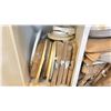 Image 2 : CABINET WITH CONTENTS, ASSORTED EDGEBANDING, APPROXIMATELY 50 ROLLS,