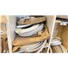 Image 2 : CABINET WITH CONTENTS, ASSORTED EDGEBANDING, APPROXIMATELY 43 ROLLS,