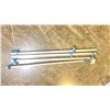 Image 2 : GROUP OF 4, FOUR FOOT BAR CLAMPS