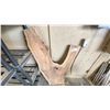 Image 1 : "Y" SHAPED WOOD FOR COFFEE TABLE 52X32 2-1/2 INCHES THICK