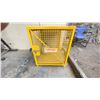 Image 2 : METAL PROPANE STORAGE UNIT, LOCKING