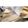 Image 2 : 14-SHEETS, 3-MIL WHITE LAMINATE, PLUS 7-SHEETS OF SEMI-GLOSS, 4X8-FT