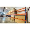 Image 2 : 7-SECTIONS OF RACKING, 12-FEET HIGH, 42-INCHES DEEP, 8 UPRIGHTS, 38-CROSS BEAMS.