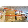 Image 2 : 3-SECTIONS OF RACKING, 12-FOOT HIGH, 42-INCHES DEEP, 4-UPRIGHTS, 12-CROSS BEAMS