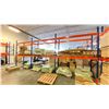 Image 2 : 3-SECTIONS OF RACKING, 12-FOOT HIGH, 42-INCHES DEEP, 4-UPRIGHTS, 12-CROSS BEAMS