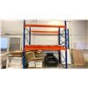 Image 2 : 2-SECTIONS OF RACKING, 12-FEET HIGH, 42-INCHES DEEP, 3-UPRIGHTS, 16-CROSS BEAMS.