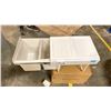 Image 2 : 1-SOFT RETURN WASTE BIN DRAWER FOR 15-INCH CABINETS, 12 1/2-INCHES HIGH OVERALL