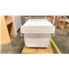 Image 2 : 1-SOFT RETURN WASTE BIN DRAWER FOR 15-INCH CABINETS, 12 1/2-INCHES HIGH OVERALL