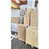 Image 7 : LARGE LOT KITCHEN CABINET BOXES. UPPERS AND BASES, SOME VANITY HEIGHT. SOME DOORS. OVER 70 PIECES.