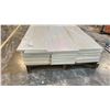 Image 2 : WHITE FINISHED END PANELS. 54" X 13".  APPROX. 35 PIECES