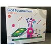 Image 3 : 1 Kids Practice Golf Tournament Sport Set for Girls (Ages 3+) w/ Clubs, Putting Mat, Balls, Cart