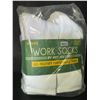 Image 2 : 10-Pairs of HotFeet Work Socks - Men's All-Weather Performance Crew Socks (Size 10-13) - New