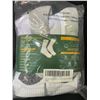 Image 3 : 10-Pairs of HotFeet Work Socks - Men's All-Weather Performance Crew Socks (Size 10-13) - New