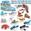 Image 1 : 12-Pack Sea Animals Toy Building Blocks/Lego-Style Building Block Set - New