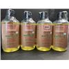 Image 1 : 4 Majestic Pure Cosmeceuticals Organic Castor Oils (236ml Each) - New Sealed