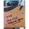 Image 4 : Box of 49 Assorted Sized LalaWing Strapless Adhesive Bras for Women - New