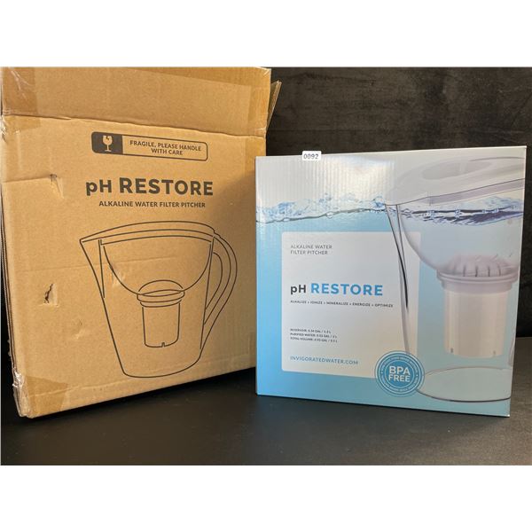 1 InvigoratedWater Alkaline Water Filter Pitcher - 3.5L - pH Restore - Brand New!