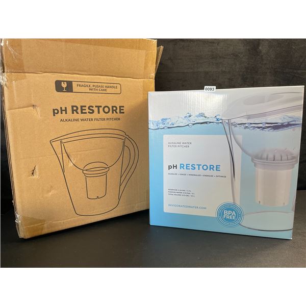 1 InvigoratedWater Alkaline Water Filter Pitcher - 3.5L - pH Restore - Brand New!