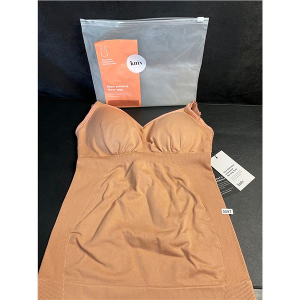 1 KNIX BlissFit Leakproof Nursing Tank - Size XL+ - Pink Ginger - New w/ Tags!