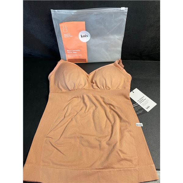 1 KNIX BlissFit Leakproof Nursing Tank - Size XL+ - Pink Ginger - New w/ Tags!