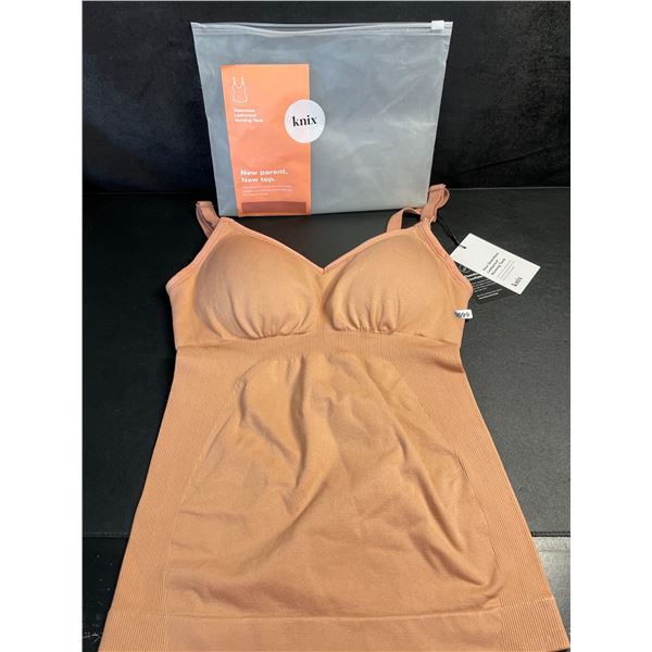 1 KNIX BlissFit Leakproof Nursing Tank - Size M - Pink Ginger - New w/ Tags!