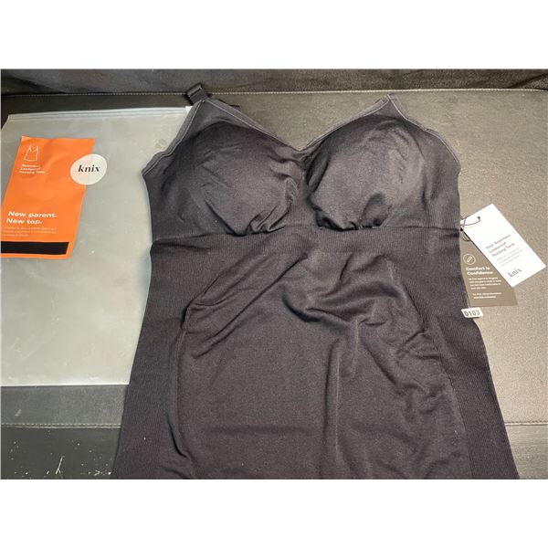 1 KNIX Seamless Leakproof Nursing Tank - Size S+ (Black) - New w/ Tags!