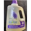 Image 1 : 1 Jug of Eco Max Powerful & Plant-Based Natural Lavender Laundry Wash - 3L/100 Loads - New