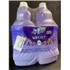 Image 1 : 2-Pack of Swiffer WetJet Multi-Purpose Floor Cleaners; Lavender with Febreze (1.25L) - New