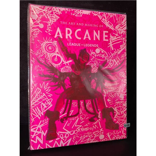 1 The Art and Making of Arcane League of Legends Hardcover Book - New Sealed
