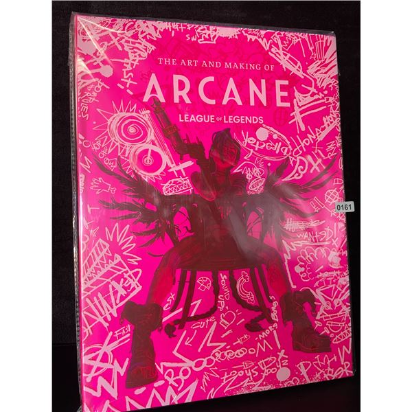 1 The Art and Making of Arcane League of Legends Hardcover Book - New Sealed