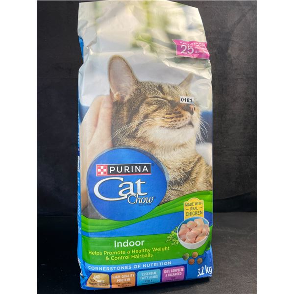 1 Bag of Purina Cat Chow Real Chicken Indoor Cat Food - 3.2KG Bag - New Sealed (BB: AUG 2026)