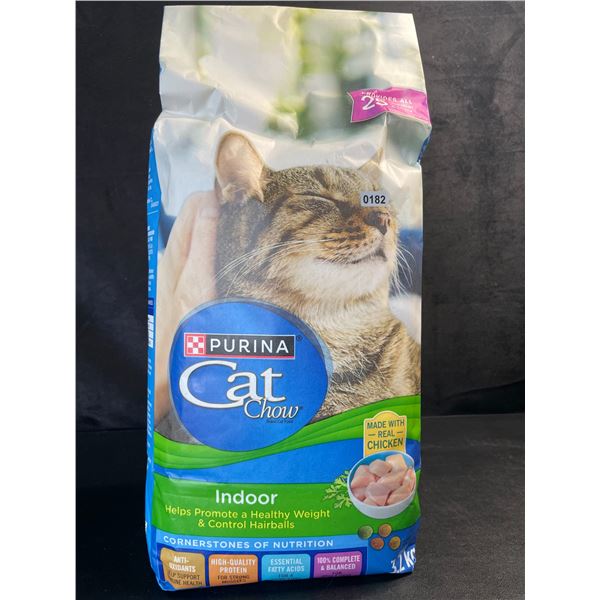 1 Bag of Purina Cat Chow Real Chicken Indoor Cat Food - 3.2KG Bag - New Sealed (BB: AUG 2026)